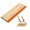 INBYME Silk Stencil Screen Printing Squeegee, 3 Size 5.9 inch/9.4 inch/13.7 inch Water Squeegee, 75 Durometer Wooden Ink Scraper for Screen Printing